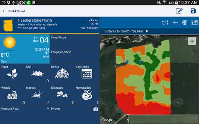 Trimble Ag android App screenshot 1